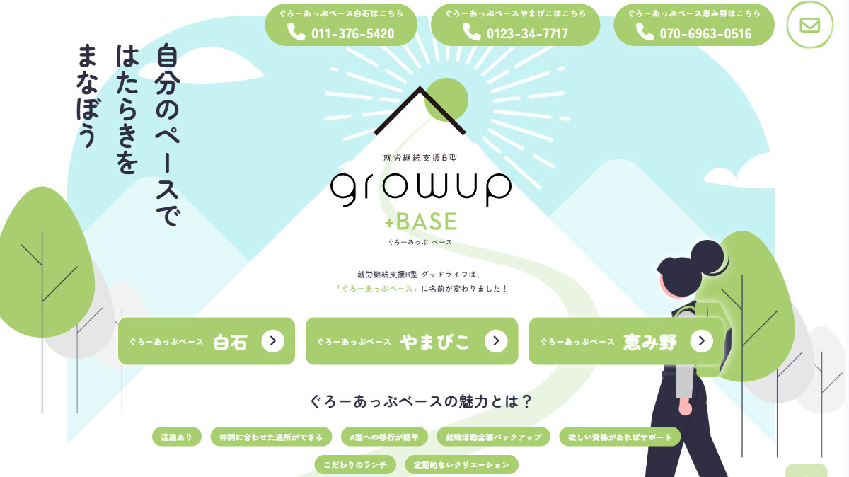 ぐろーあっぷベース